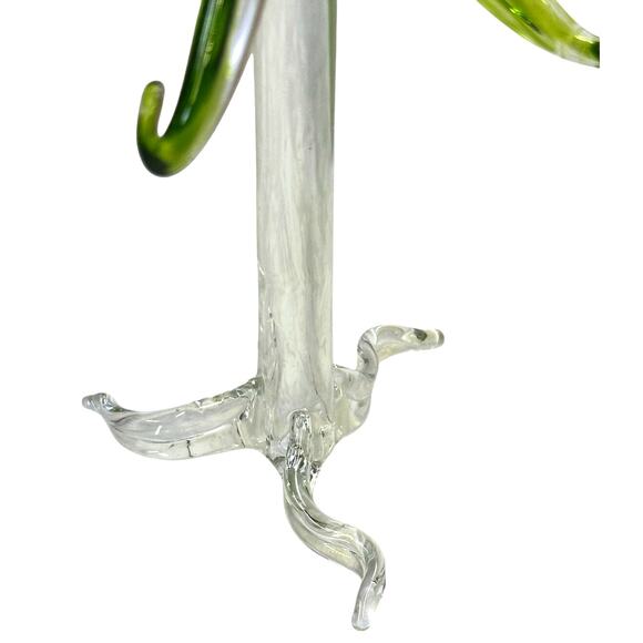 Kirkland's Festive Holiday 10" Colorful Glass Christmas Tree 16 Glass Ornaments - Picture 5 of 5